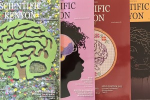 Covers from Scientific Kenyon magazine