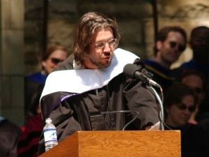 David Foster Wallace delivering the Commencement speech