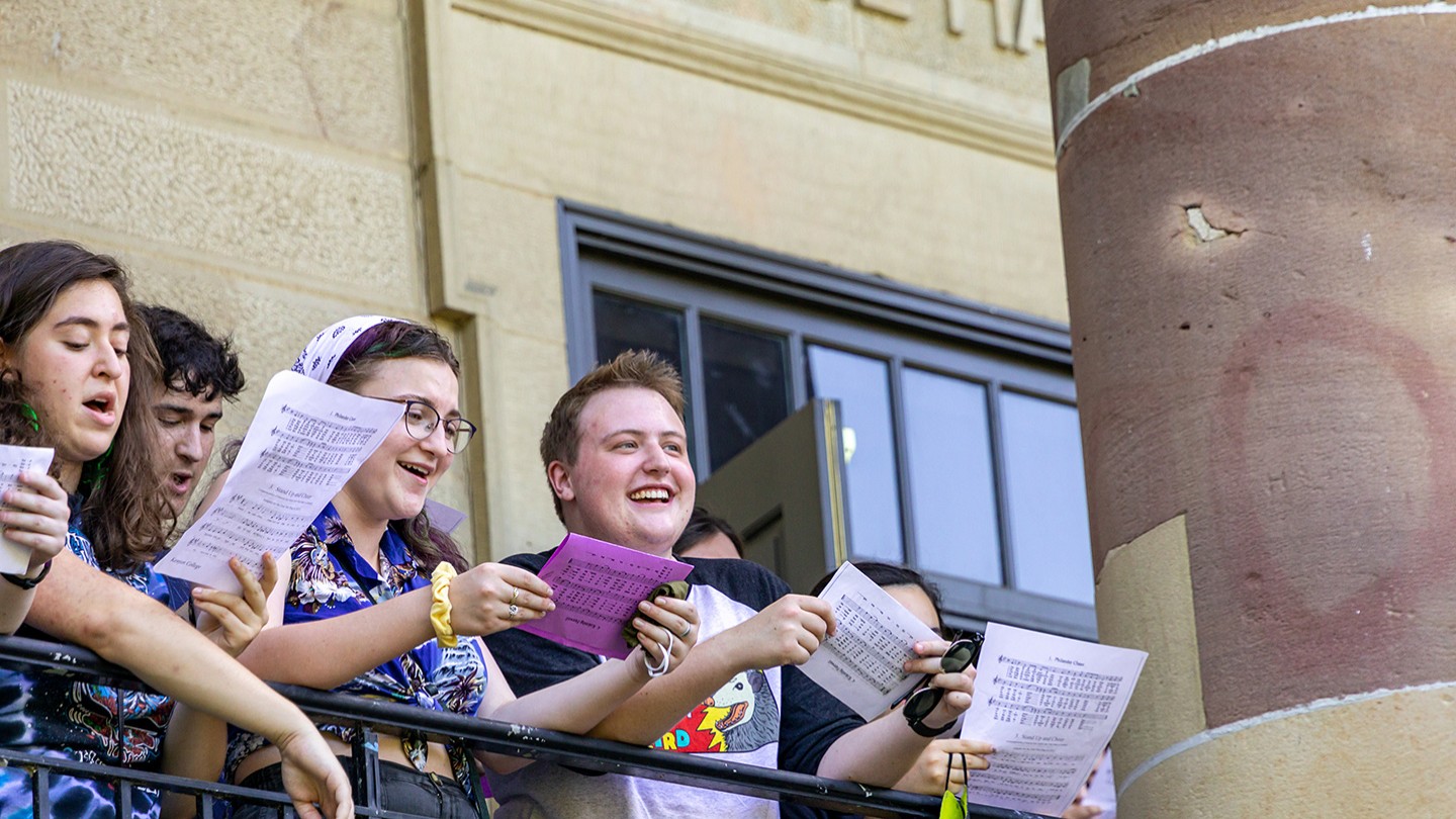 First-Year Sing and the Universality of Adolescence | Kenyon College