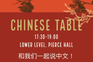 Chinese Table poster