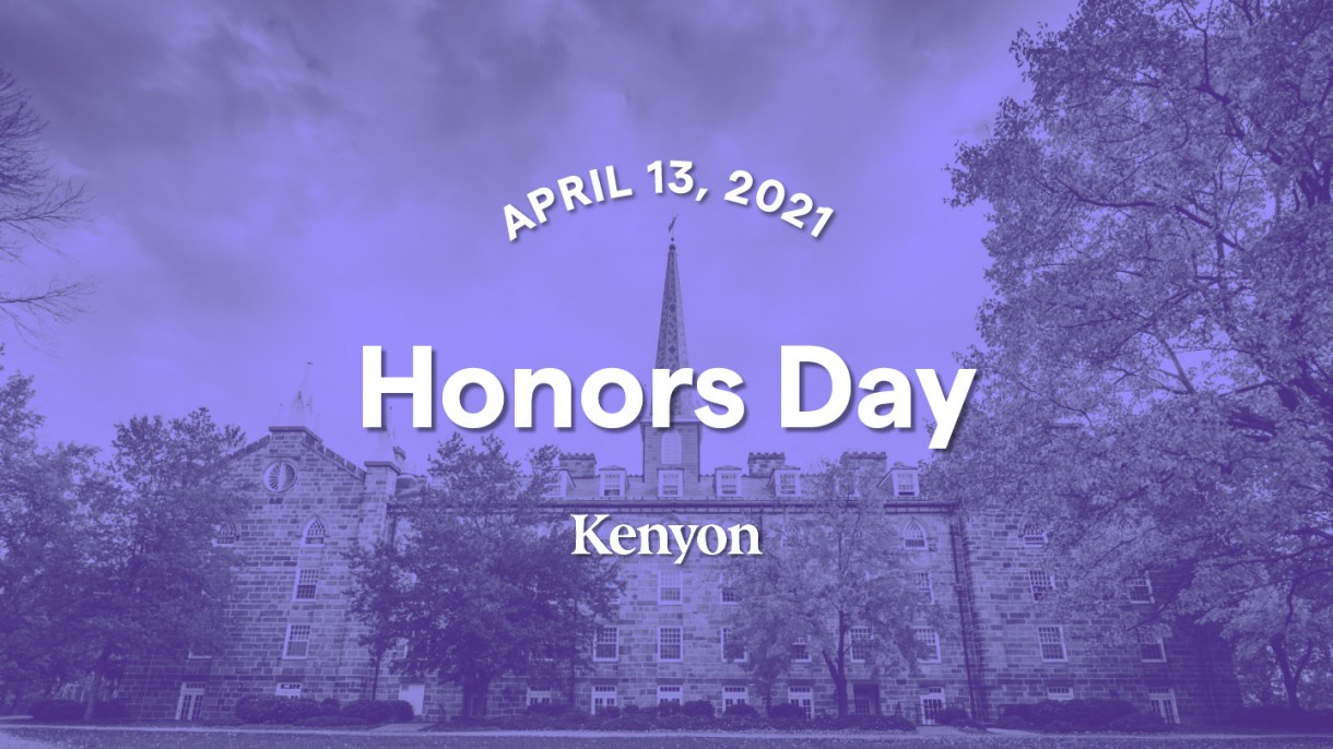 Honors Day Kenyon College