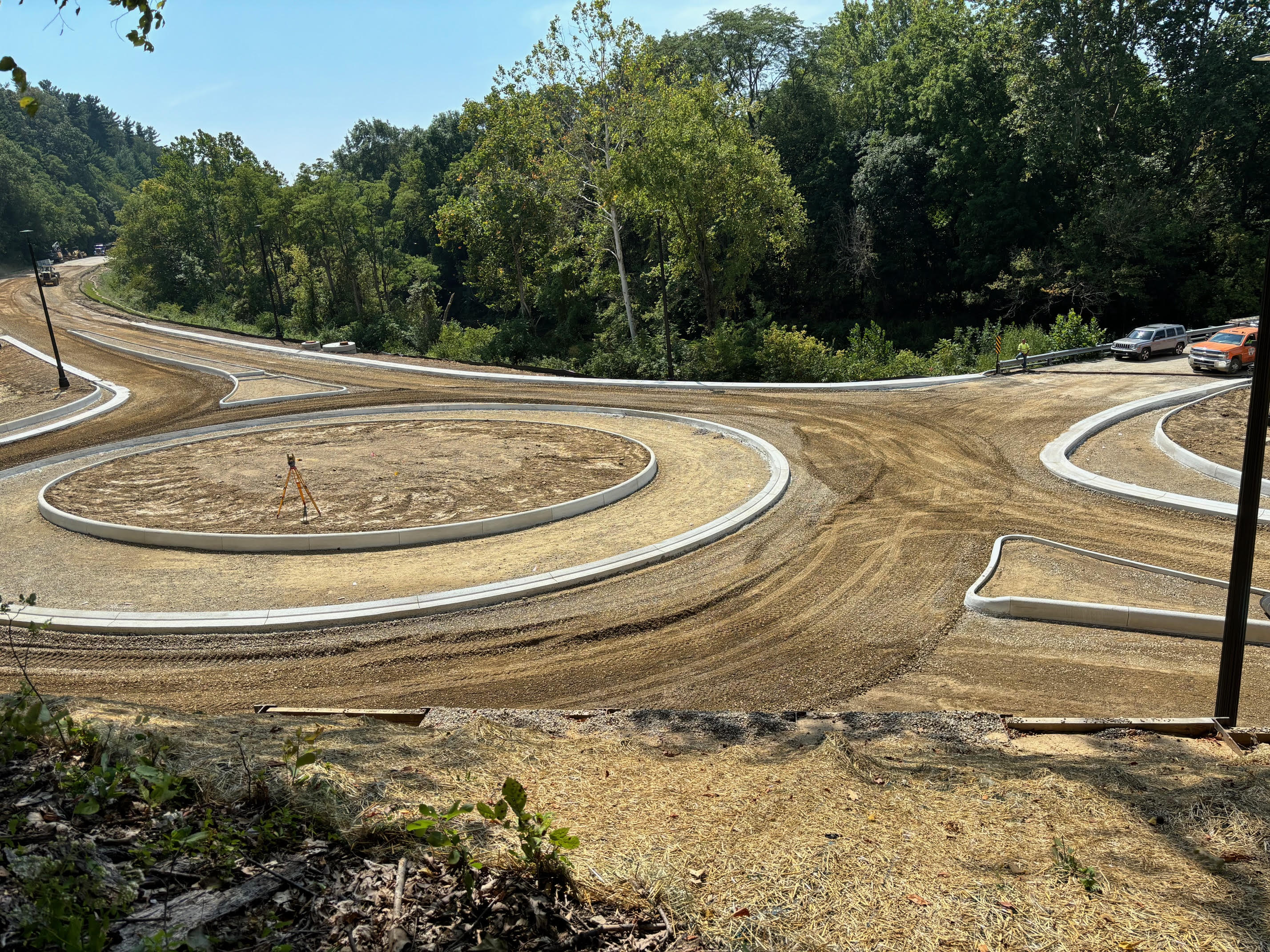 Roundabout construction